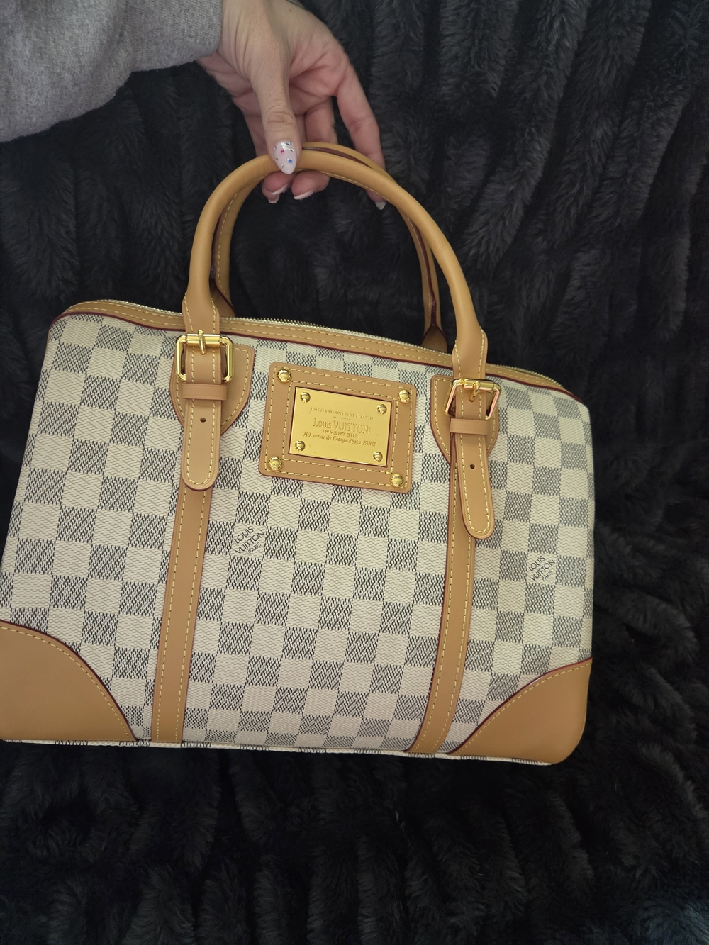 Damier Azur Berkely Style Bag
